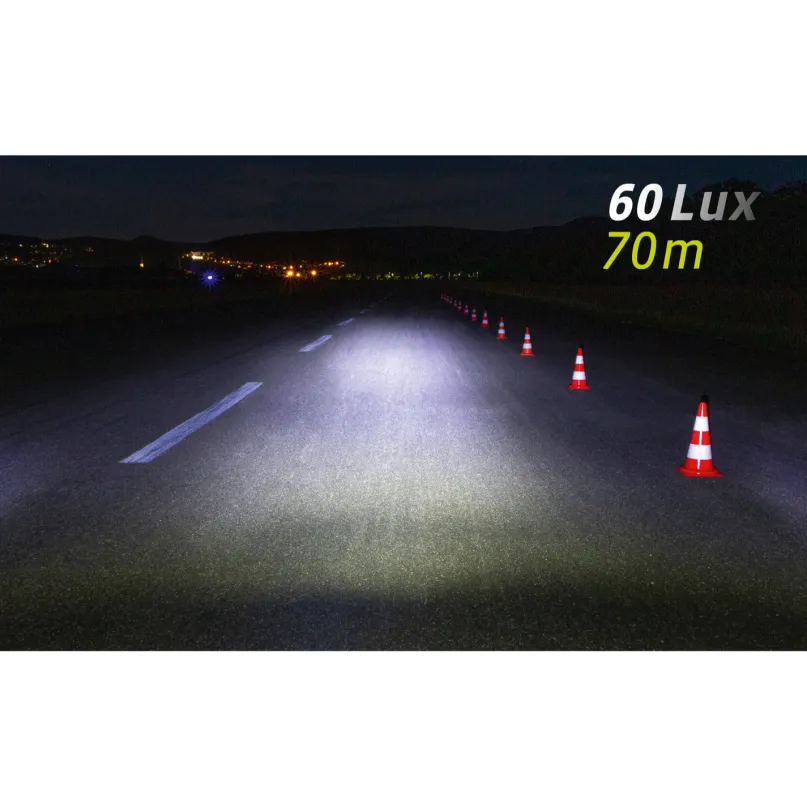 Eco Light M60 + Red Fahrrad Licht Set