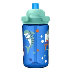 Eddy+ Trinkflasche Kinder Shark Summer Camp (400 ml)