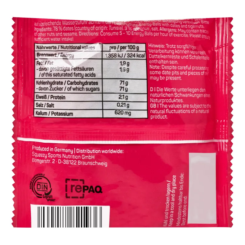 Energy Balls Energiebällchen 50 g