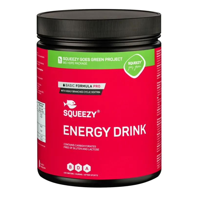 Energy Drink Basic Formula Pro Elektrolyte Getränk vegan 650 g