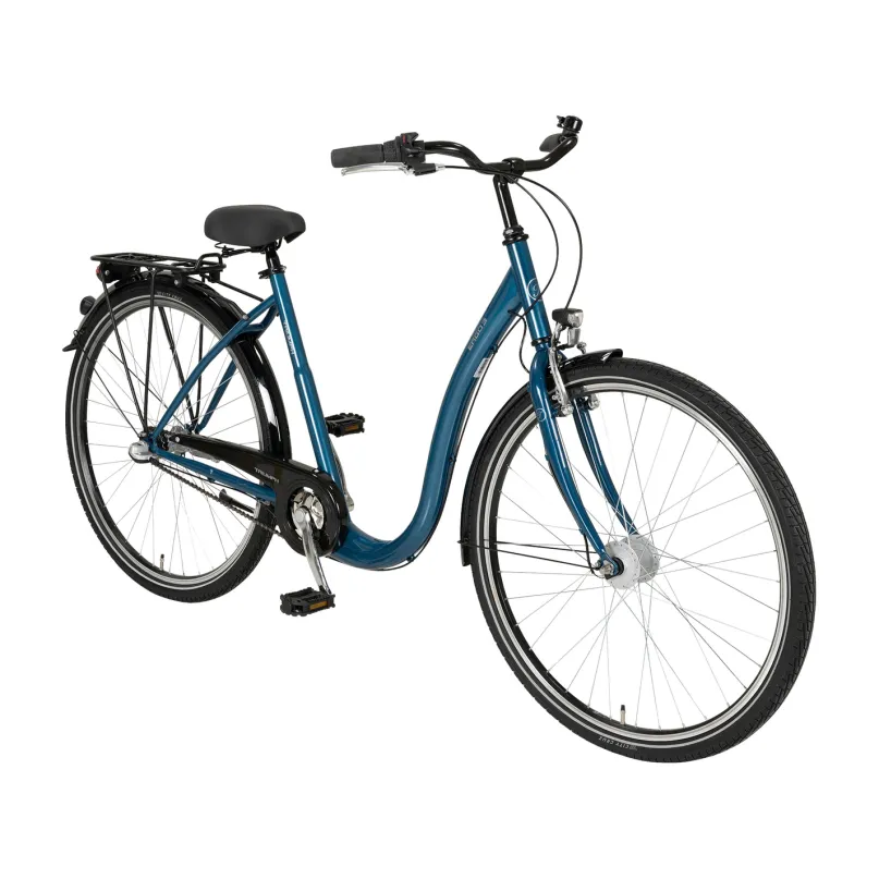 Ergo 3 City Bike Tiefeinsteiger blau