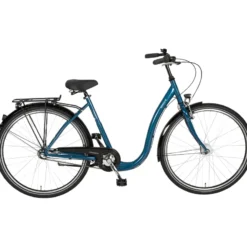 Ergo 3 City Bike Tiefeinsteiger blau