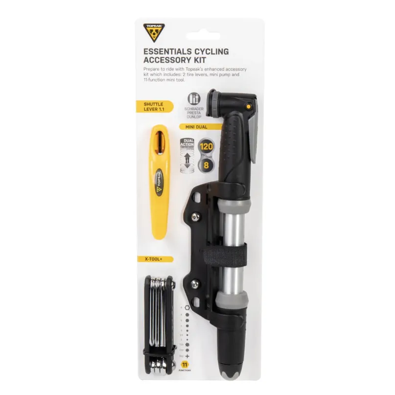 Essentials Cycling Accessory Kit Minitool Set