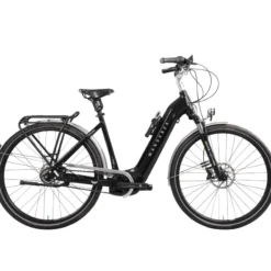 E-Tourer I-F5 E-Bike Trekkingrad Tiefeinsteiger 28" schwarz