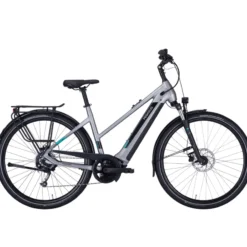 Evo CX 750 E-Bike Trekkingrad Trapez 28" silber
