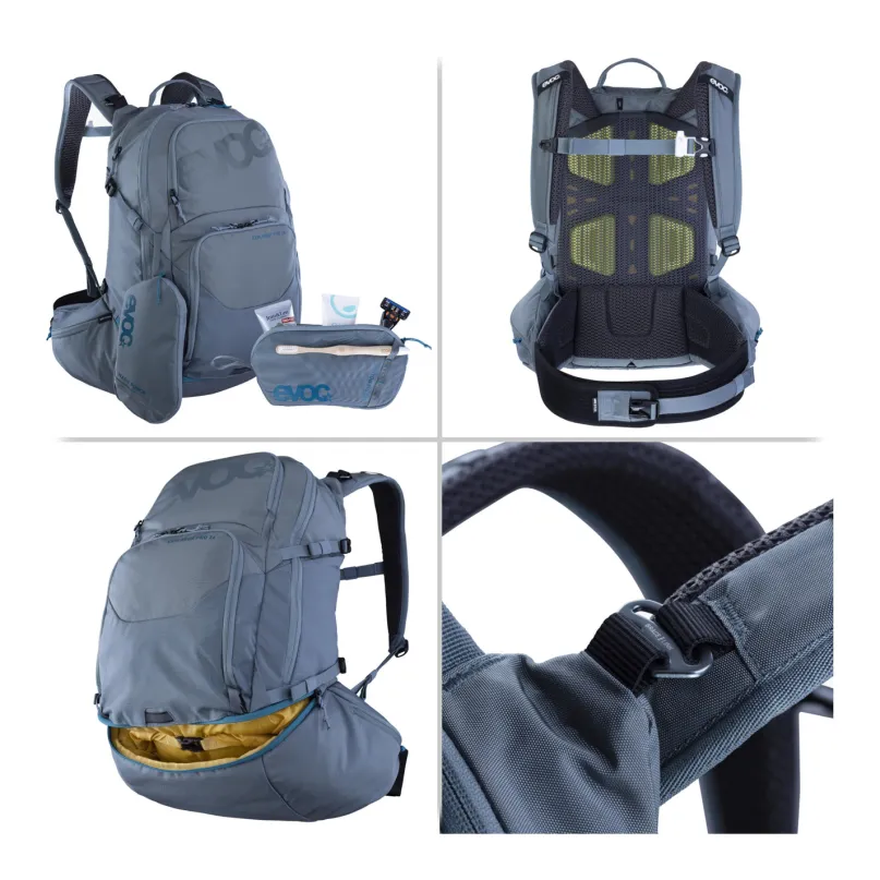 Explorer Pro 26 Fahrradrucksack grau