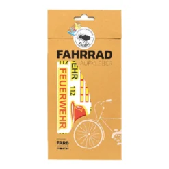 Fahrradaufkleber Feuerwehr