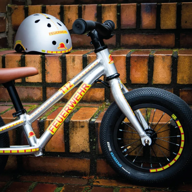 Fahrradaufkleber Feuerwehr