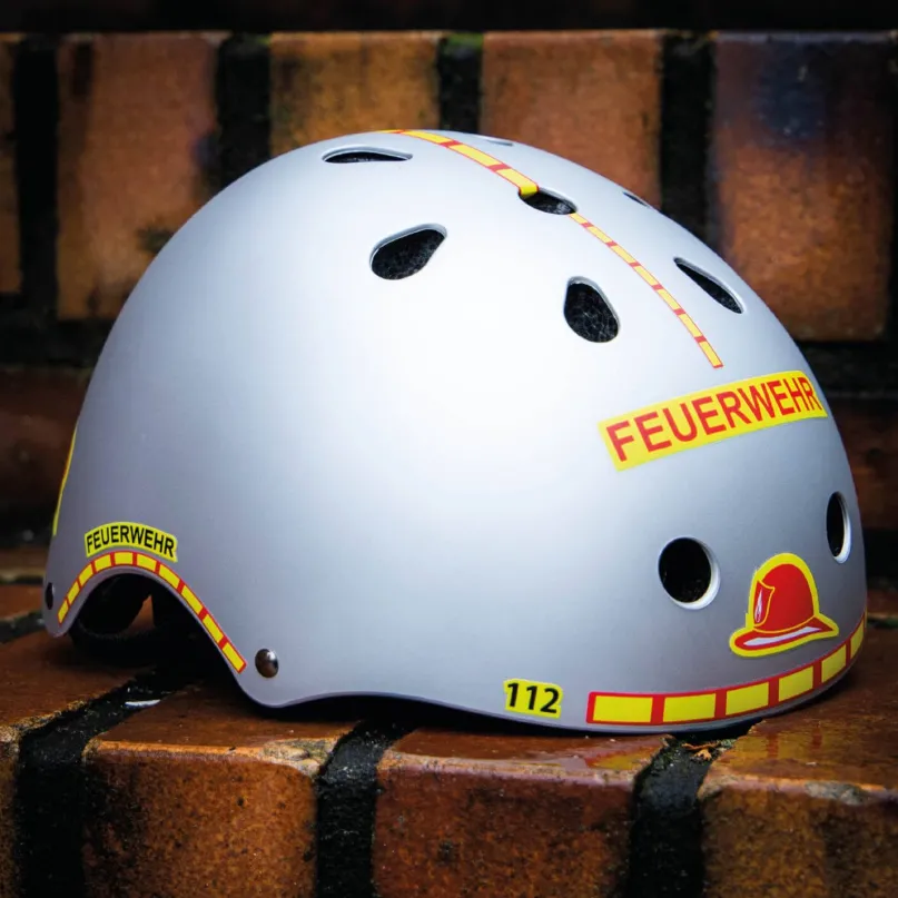 Fahrradaufkleber Feuerwehr