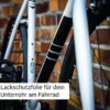 Fahrrad-Schutzaufkleber Set Maxi schwarz