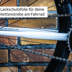 Fahrrad-Schutzaufkleber Set Maxi transparent
