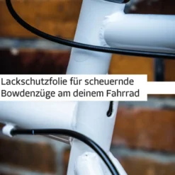 Fahrrad-Schutzaufkleber Set Mini transparent