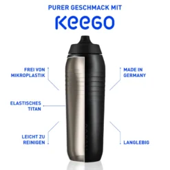Fahrrad Trinkflasche 500 ml grün
