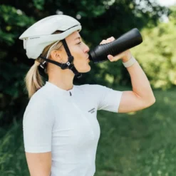 Fahrrad Trinkflasche 750 ml schwarz