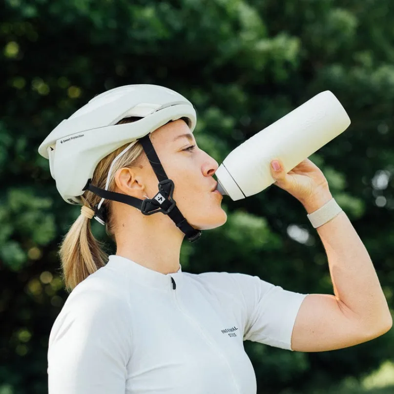 Fahrrad Trinkflasche 750 ml weiß