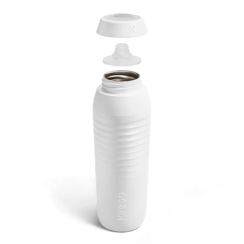 Fahrrad Trinkflasche 750 ml weiß