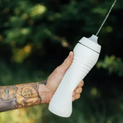 Fahrrad Trinkflasche 750 ml weiß