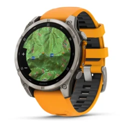 Fenix 8 AMOLED Smartwatch GPS orange-titan-graphit