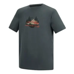 Fingal Slogan Shirt kurzarm Herren
