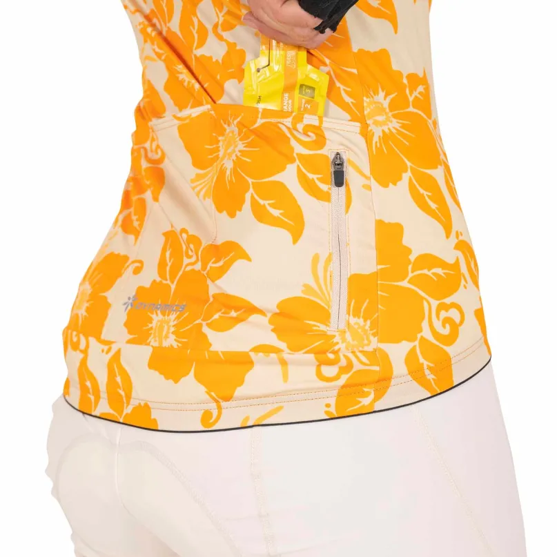 Fiori Radtrikot kurzarm Damen