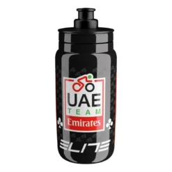 Fly Teams UAE Emirates Fahrrad Trinkflasche schwarz