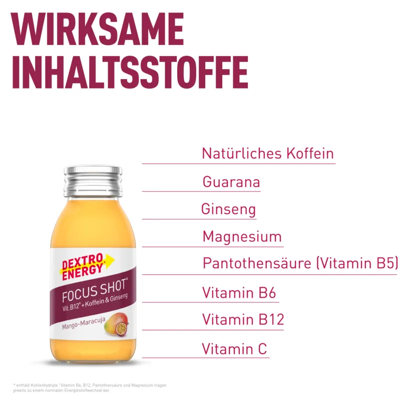 Focus Shot Sportgetränk (60 ml)