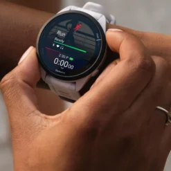 Forerunner 165 Music Smartwatch GPS grau-weiß