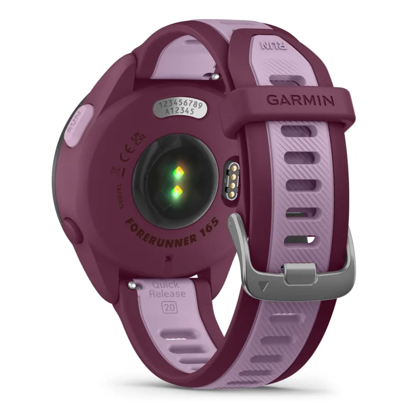 Forerunner 165 Music Smartwatch GPS lila-rosa