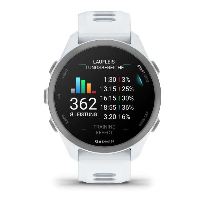 Forerunner 170 Music Smartwatch weiß/grau