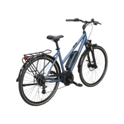 Forte Plus 408 E-Bike Trekkingrad Trapez 28" blau