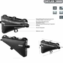 Frame-Pack 4 L V2 Bikepacking-Rahmentasche
