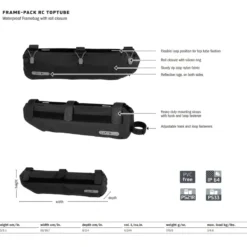 Frame-Pack RC Toptube Rahmentasche 4 l