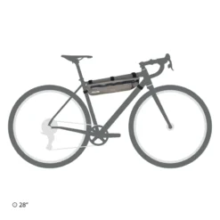 Frame-Pack Toptube 4 l Bikepacking-Rahmentasche braun