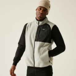Frankie Borg Fleece-Weste Herren
