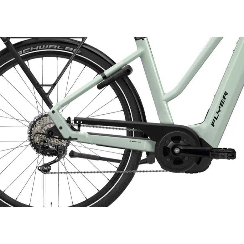 Gotour 7.10 E-Bike Trekkingrad Trapez 29" grün