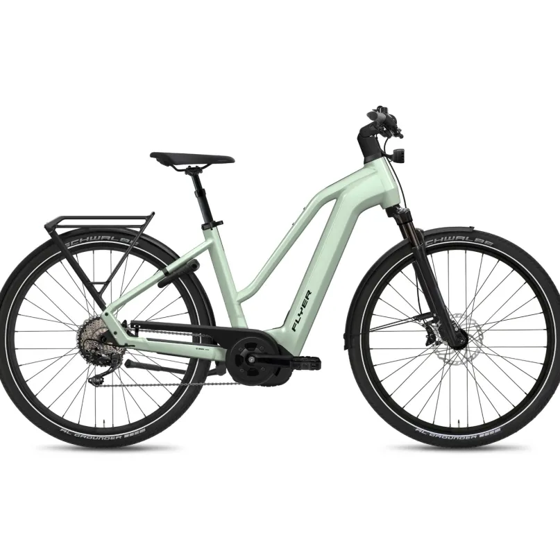 Gotour 7.10 E-Bike Trekkingrad Trapez 29" grün