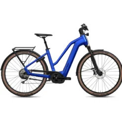 Gotour 7.12 XC ABS SUV E-Bike Trekkingrad Trapez 29" blau