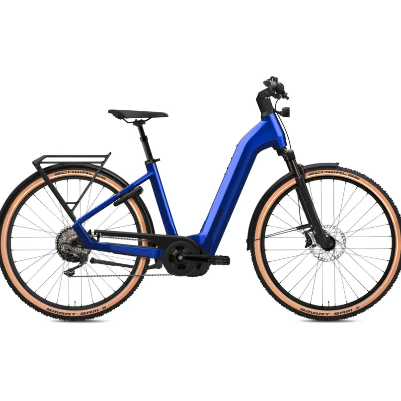 Gotour 7.12 XC SUV E-Bike Trekkingrad Tiefeinsteiger 29" blau