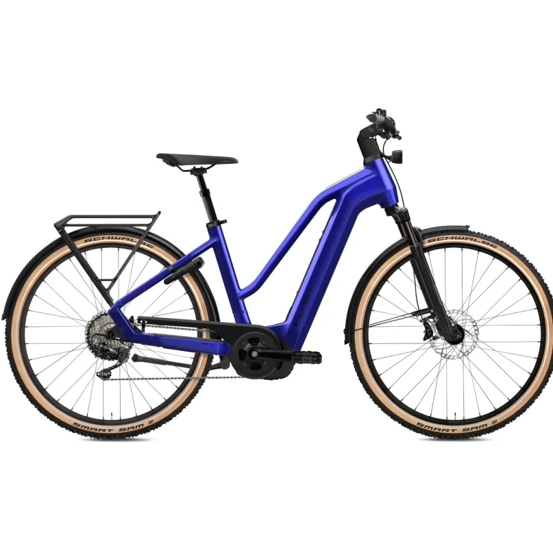 Gotour 7.12 XC SUV E-Bike Trekkingrad Trapez 29" blau