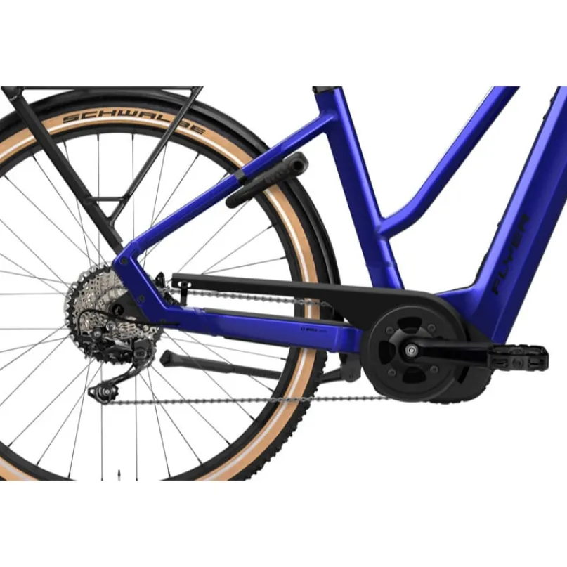 Gotour 7.12 XC SUV E-Bike Trekkingrad Trapez 29" blau