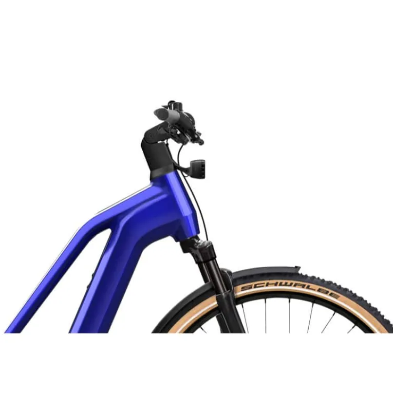 Gotour 7.12 XC SUV E-Bike Trekkingrad Trapez 29" blau