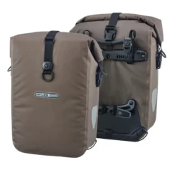 Gravel-Pack Fahrradtaschen Paar braun