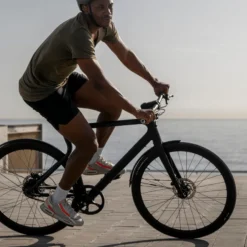 GS1 Evo ergonomische Fahrradgriffe schwarz
