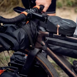Handlebar-Pack 9 L Bikepacking-Lenkertasche schwarz