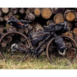 Handlebar-Pack 9 L Bikepacking-Lenkertasche schwarz