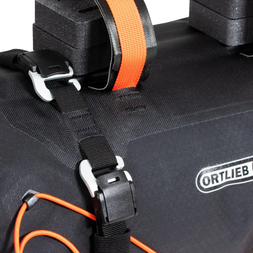 Handlebar-Pack 15 L Bikepacking-Lenkertasche schwarz