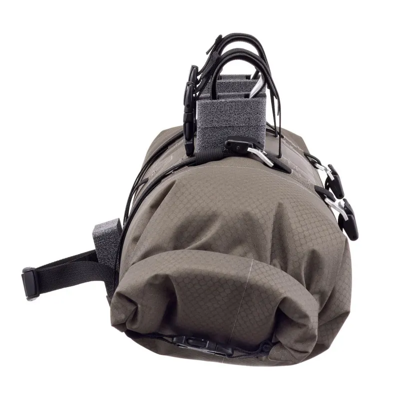 Handlebar-Pack 9 L Bikepacking-Lenkertasche braun