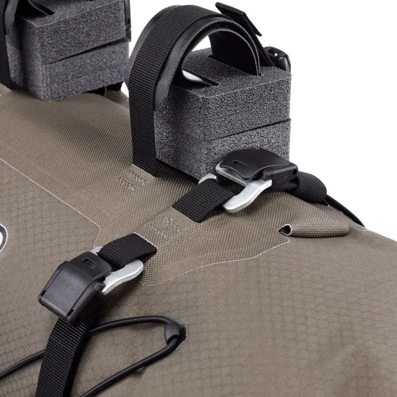 Handlebar-Pack 15 L Bikepacking-Lenkertasche braun