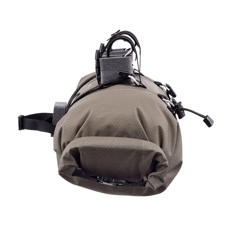 Handlebar-Pack 15 L Bikepacking-Lenkertasche braun