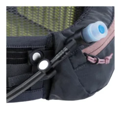 Hip Pack Pro 3 Gürteltasche Fahrrad grau/pink inkl. 1,5 l Trinkblase